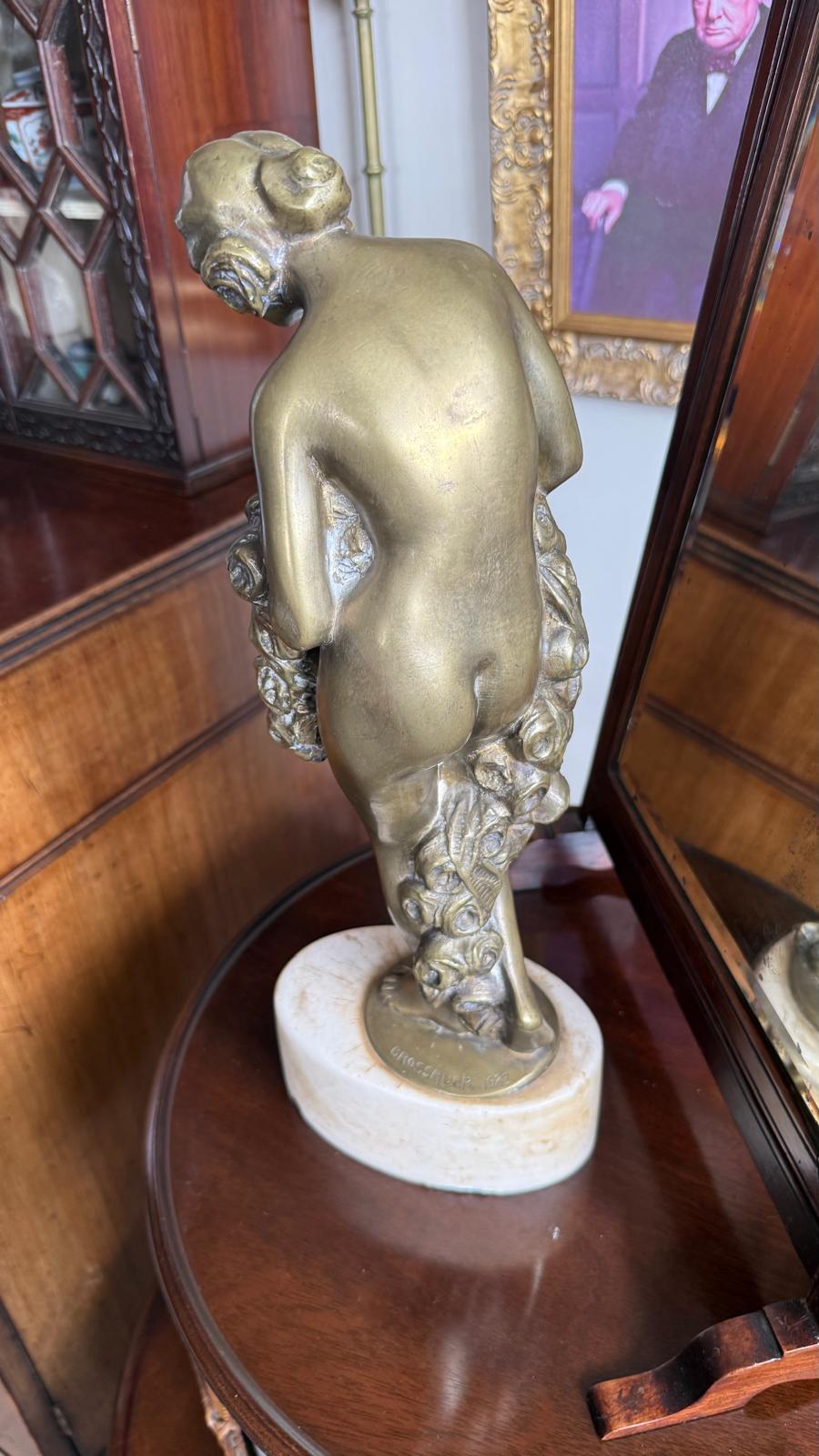 Bronze statue
