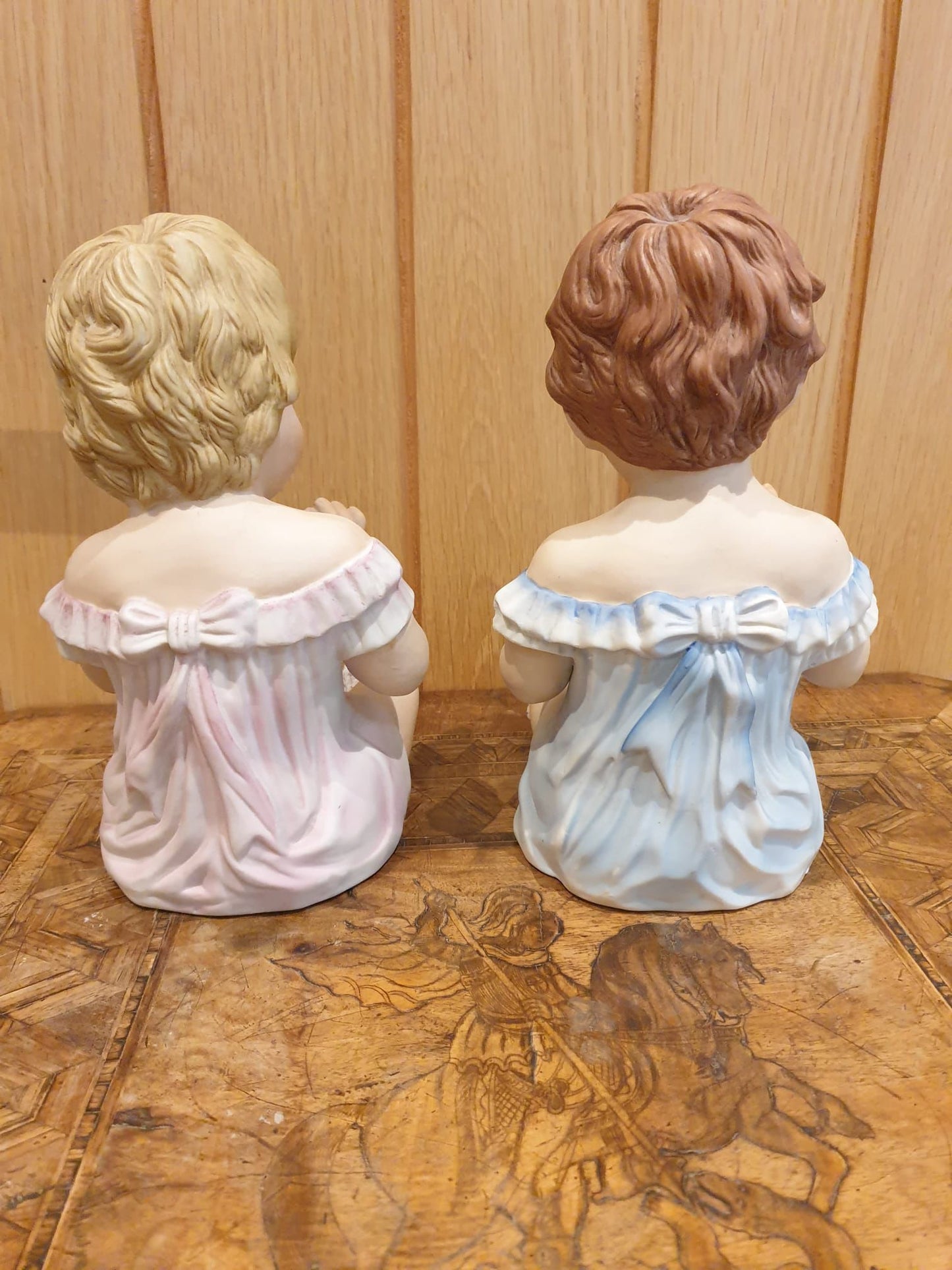 Pair of Bisque Dolls