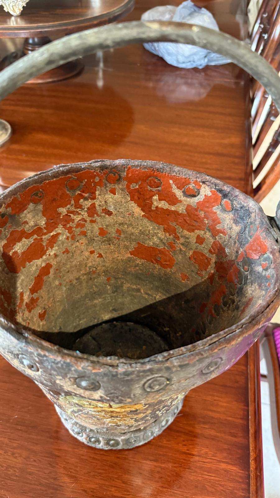 Leather Georgian Fire Bucket