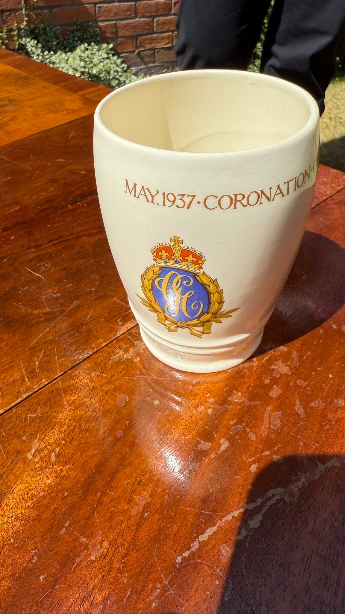 1937 Coronation Beaker