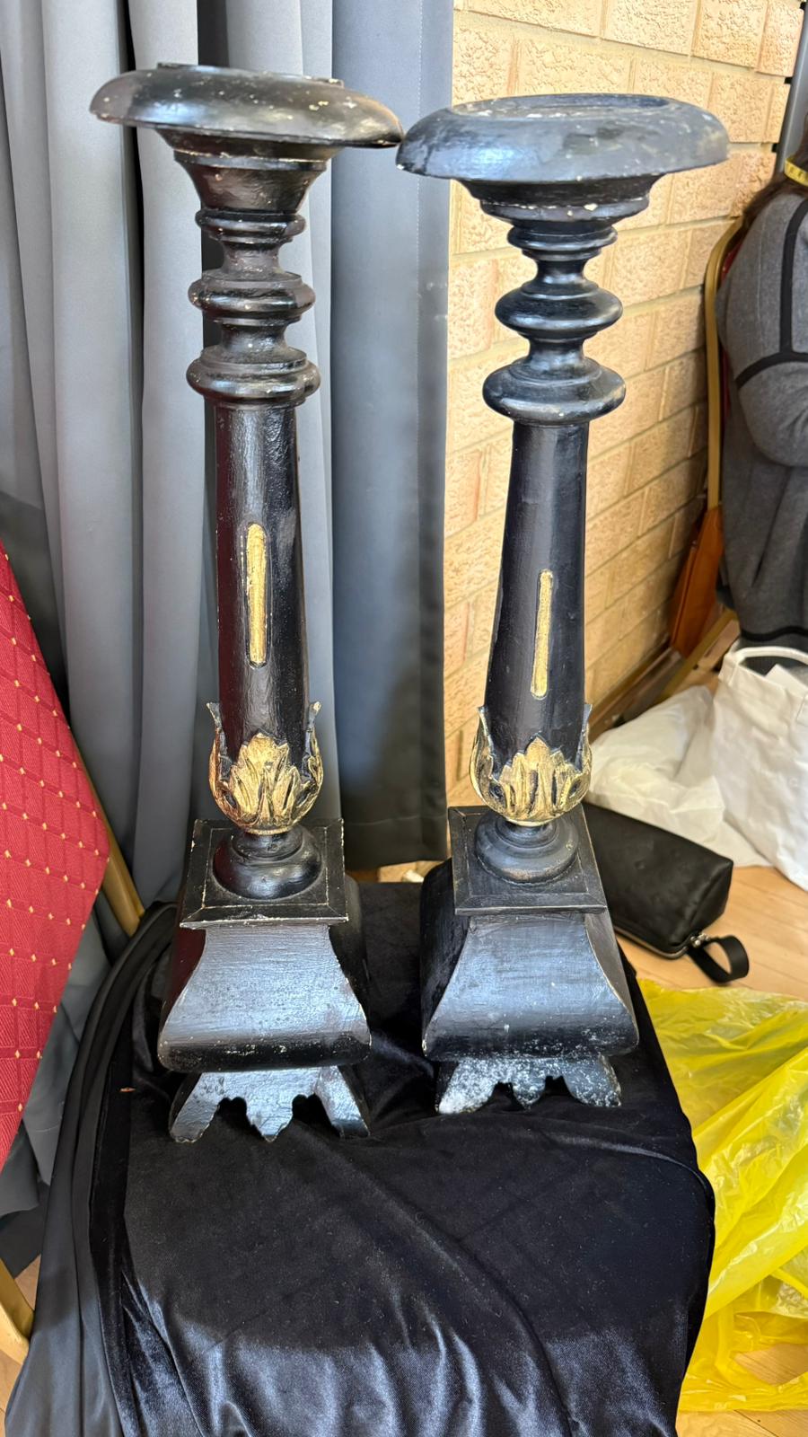 Regency style candlesticks