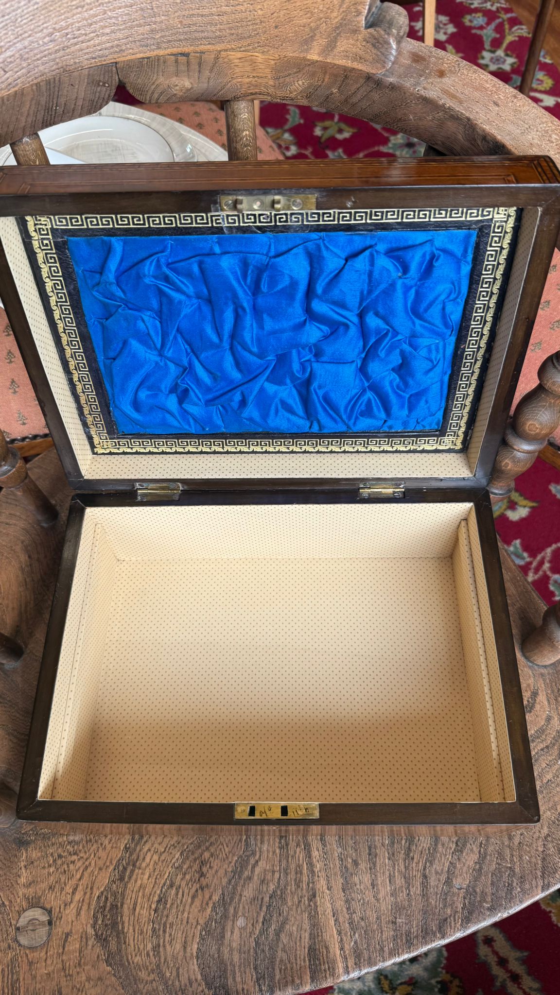 Mid Victorian Sewing Box