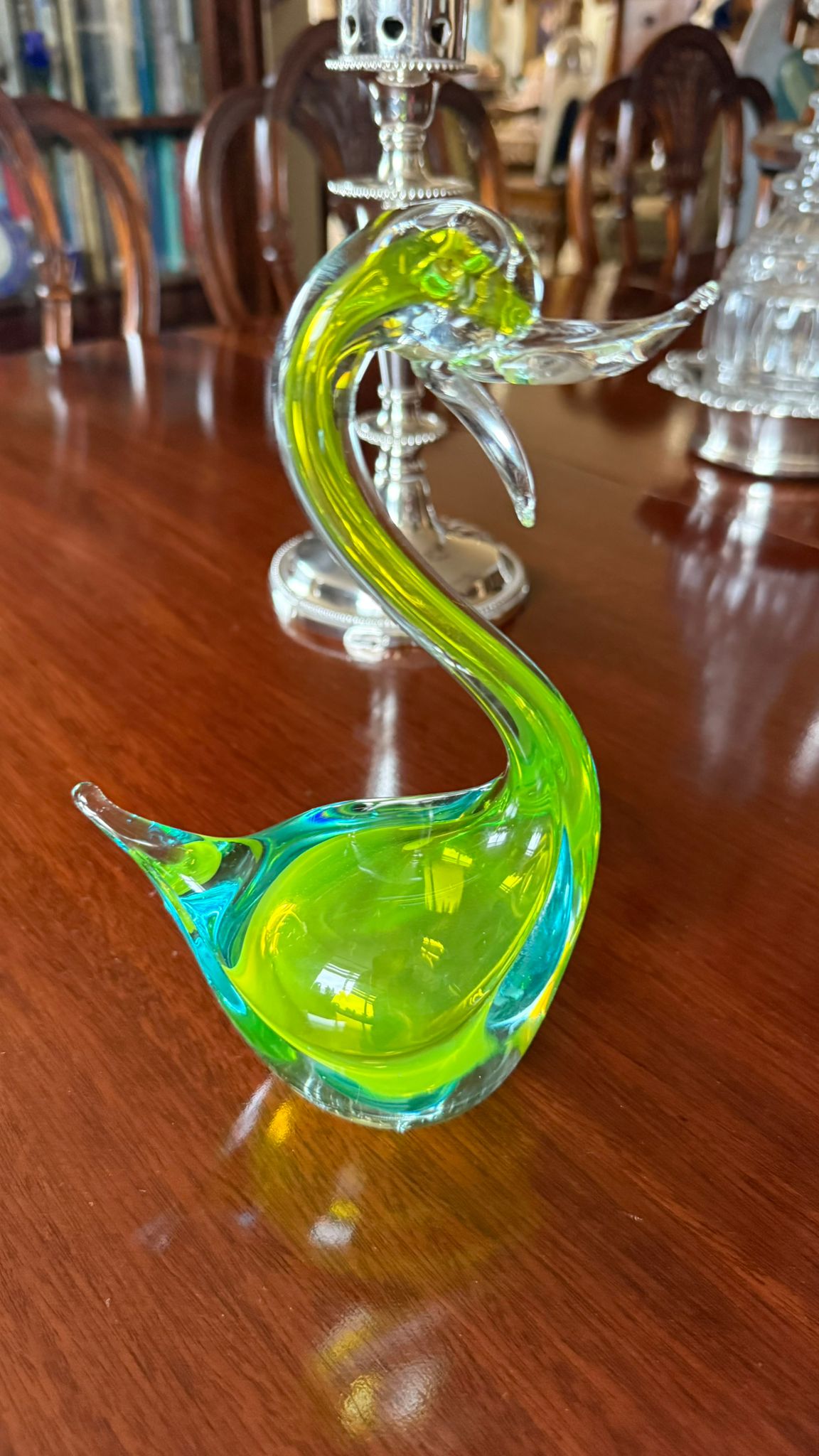 Murano Glass Swan