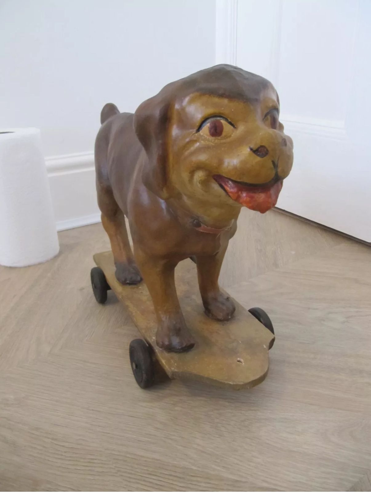 Toy Pull Along Dog