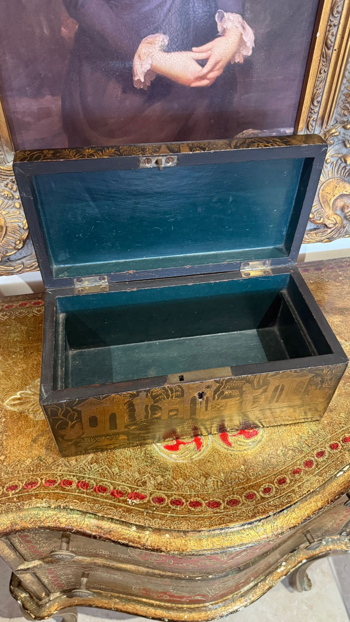 Tea Caddy Box