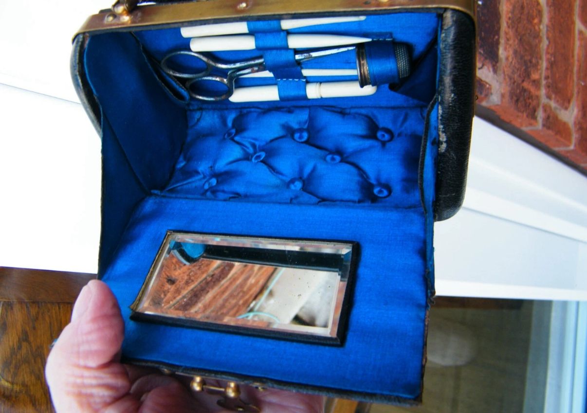 Miniature Antique French Etui