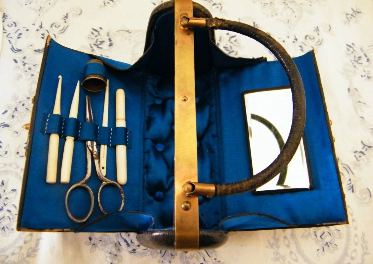 Miniature Antique French Etui