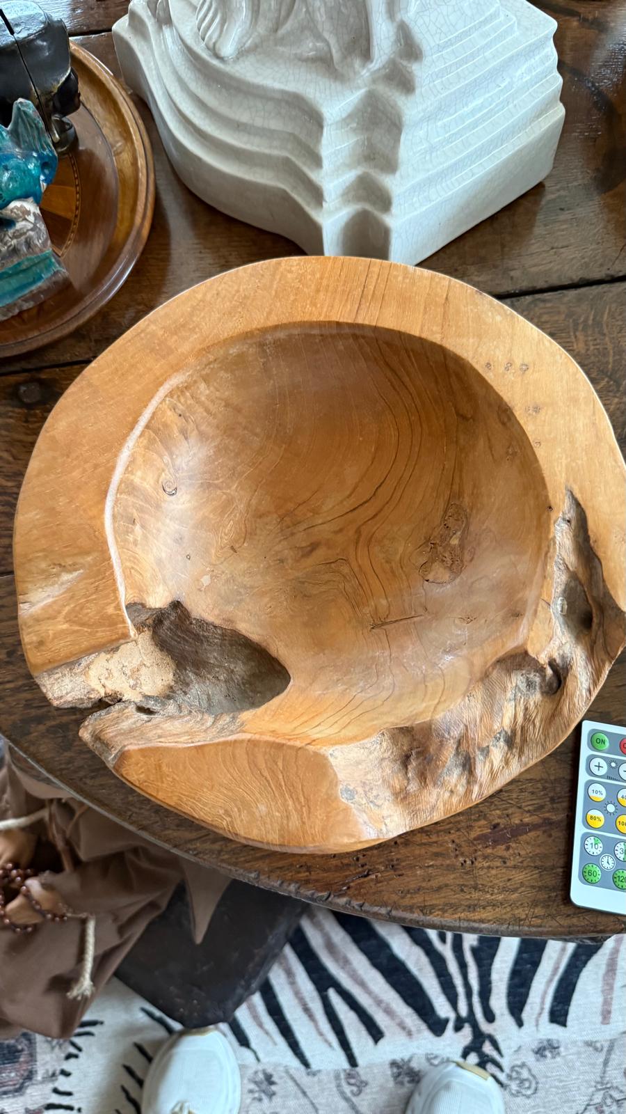 Turned Wood Bowl