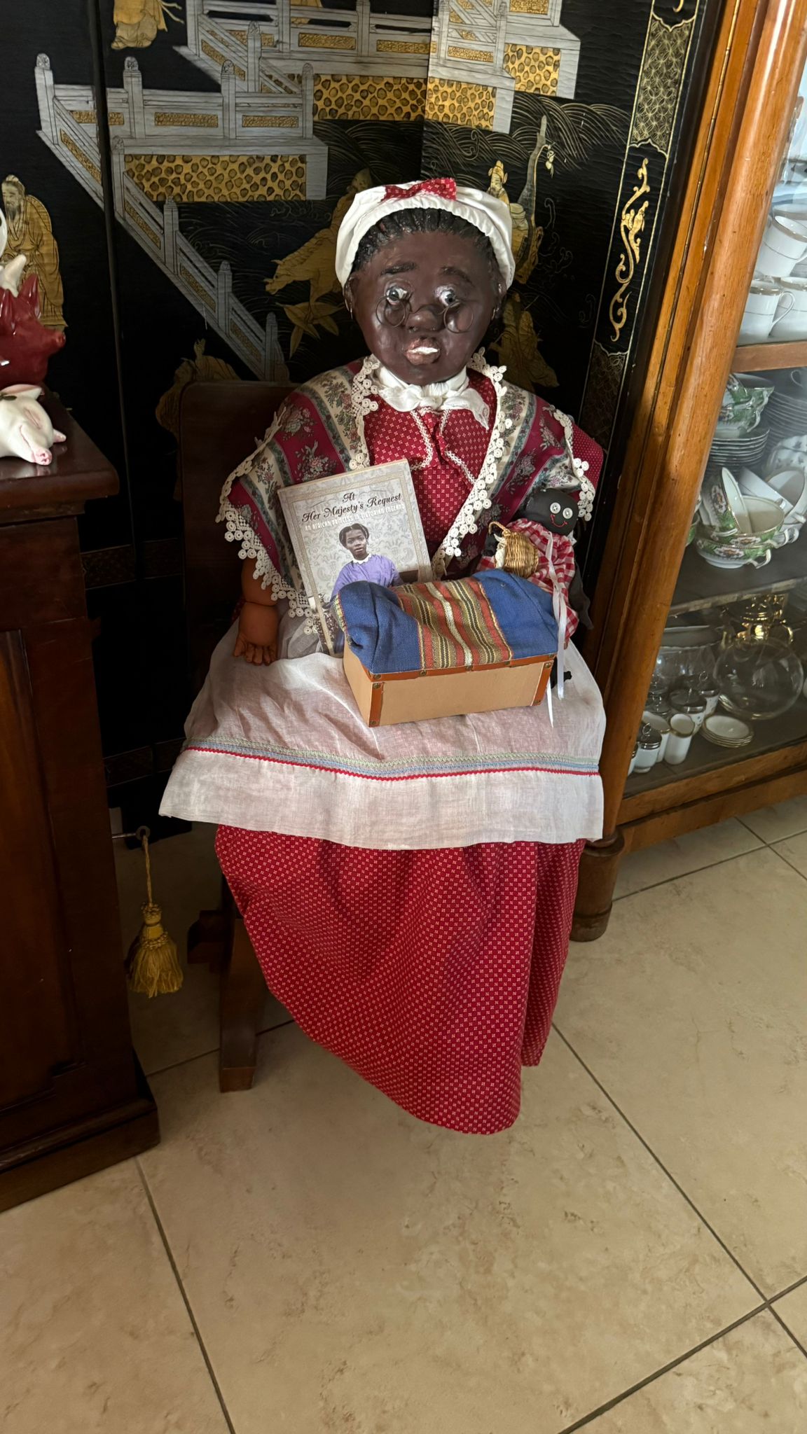 Papier Mache Figure of Mammy