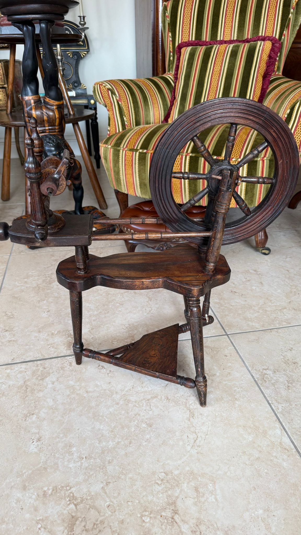 Miniature Spinning Wheel