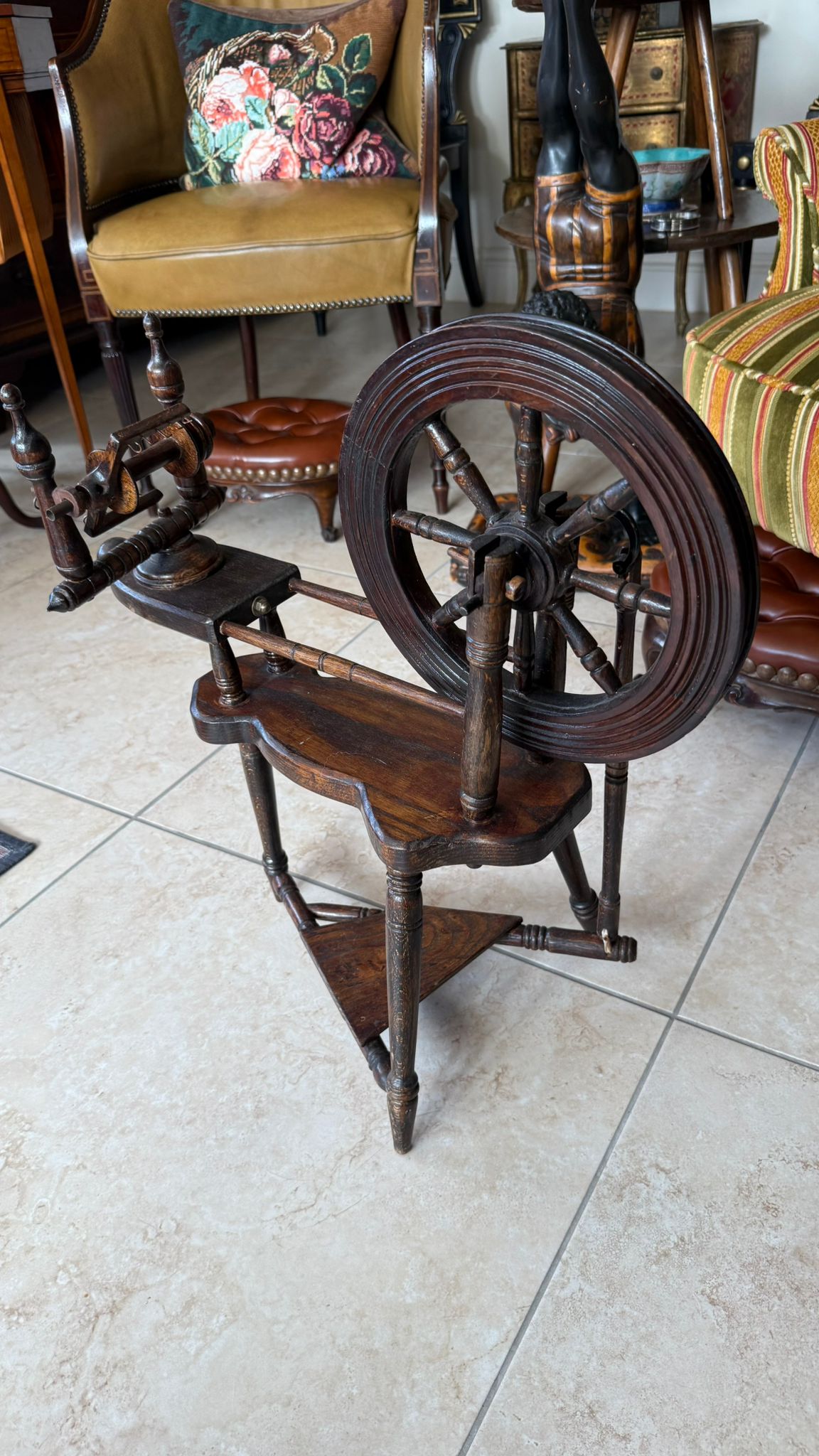 Miniature Spinning Wheel