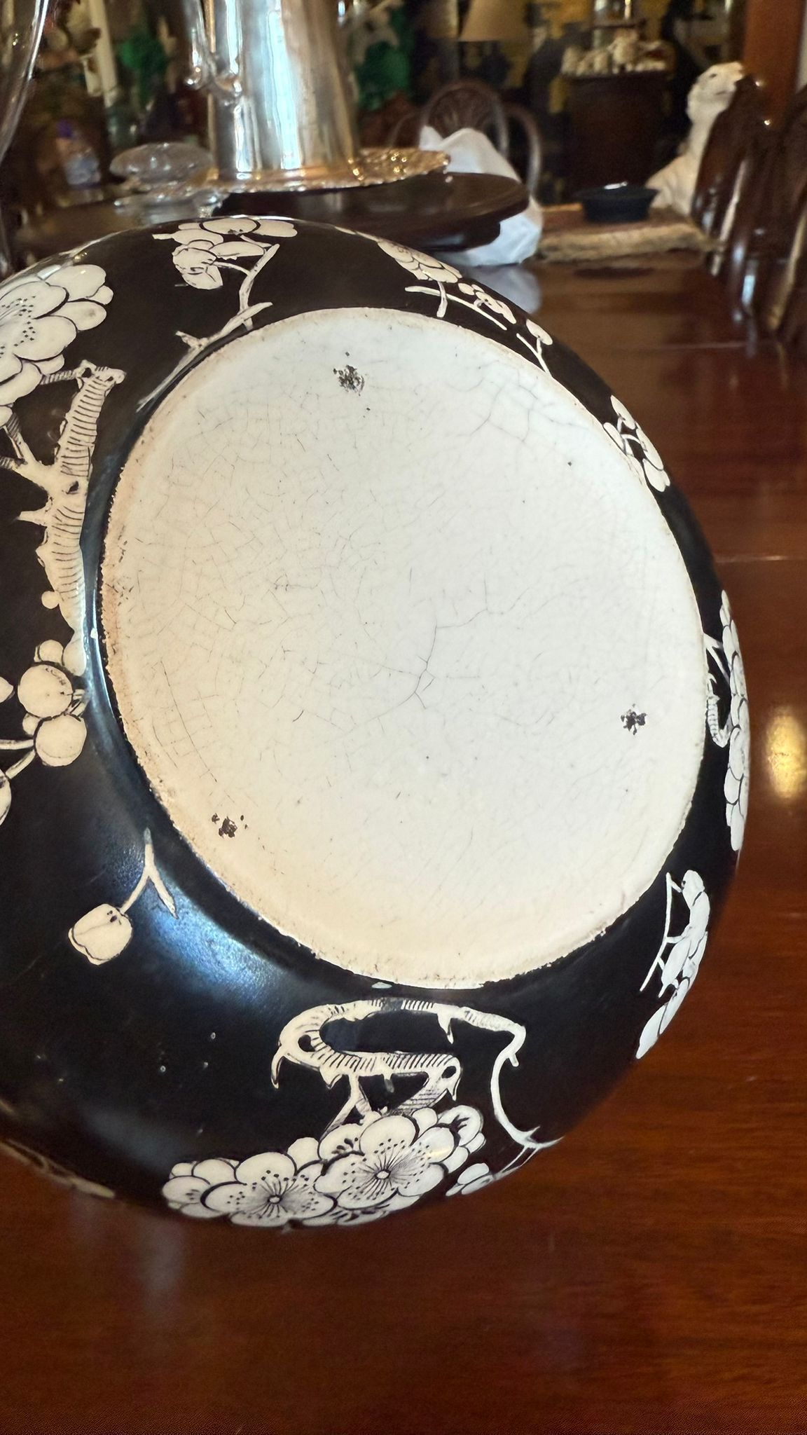 Famille Noir bowl