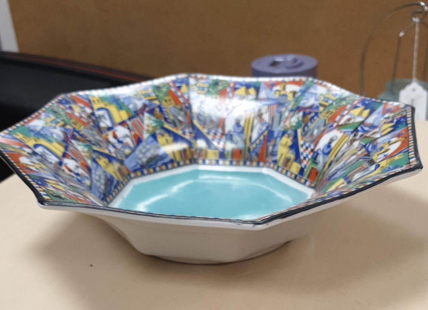 Anglo Indian Porcelain Dish