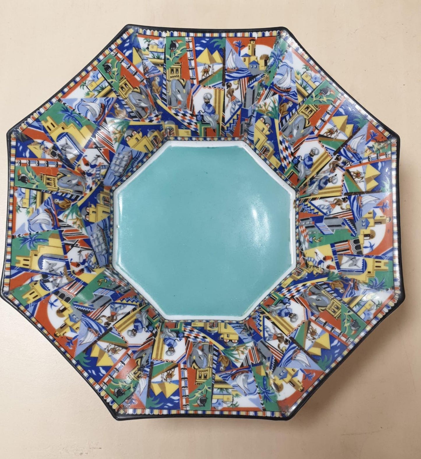 Anglo Indian Porcelain Dish