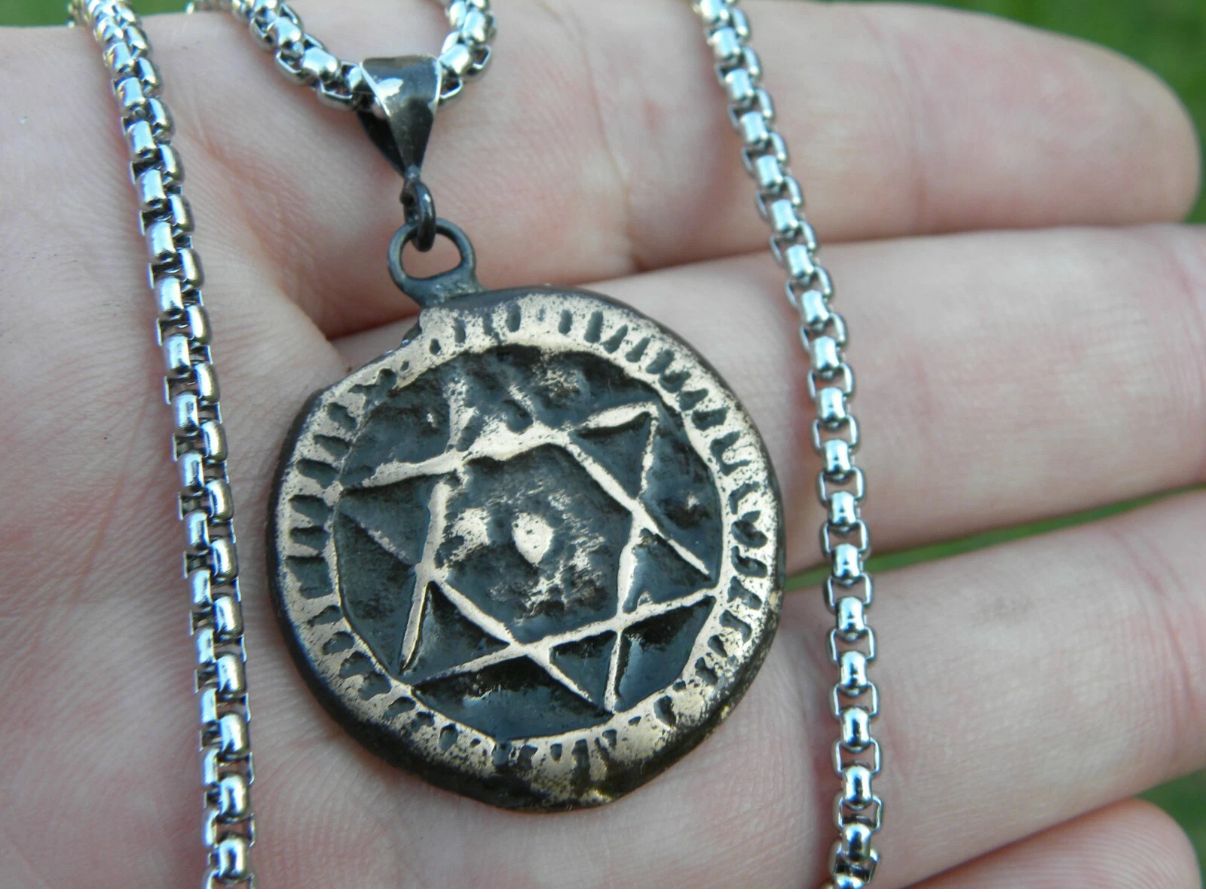 Ancient Star of David Coin on Chain