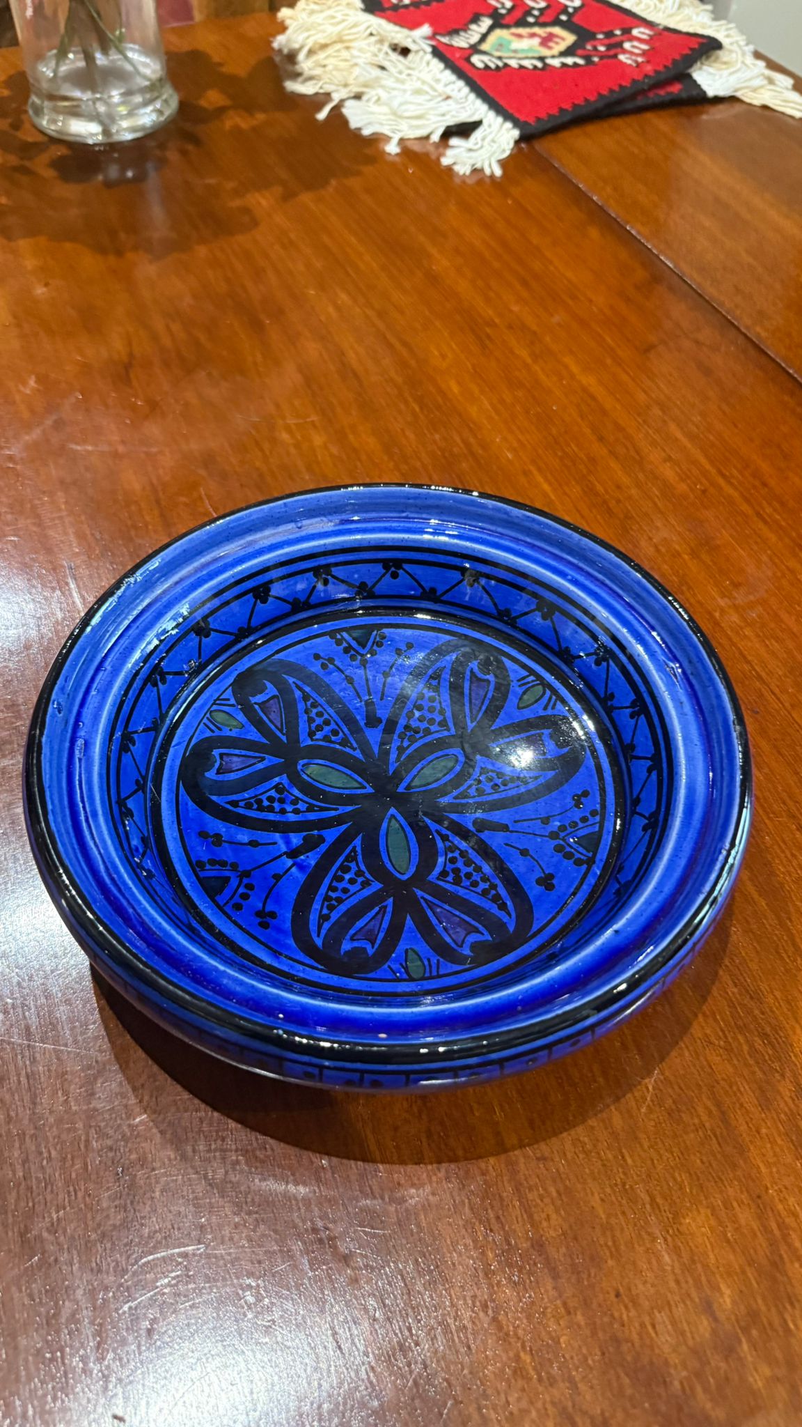 Mid Century terracotta Tagine pot