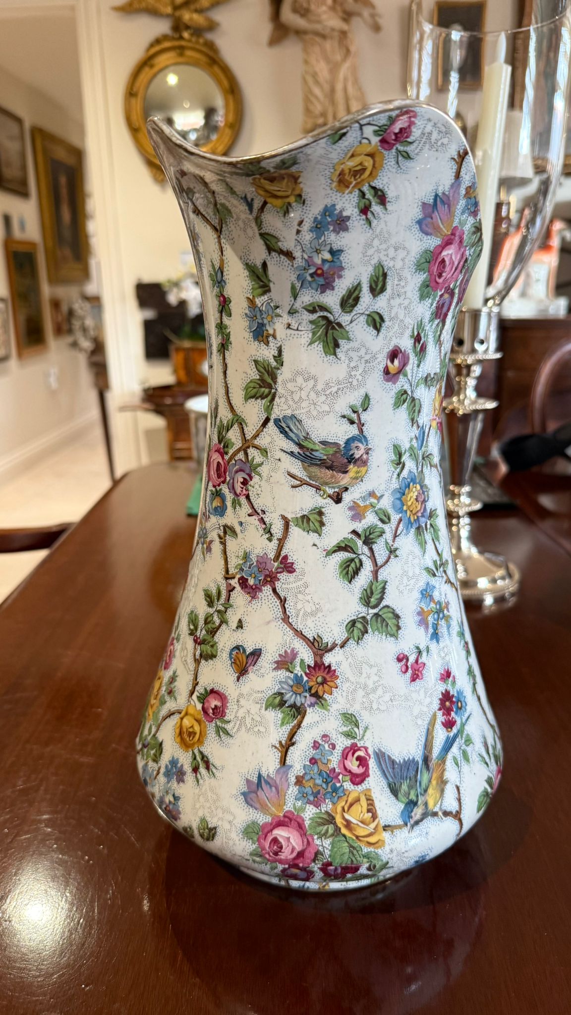 Porcelain Victorian washing jug