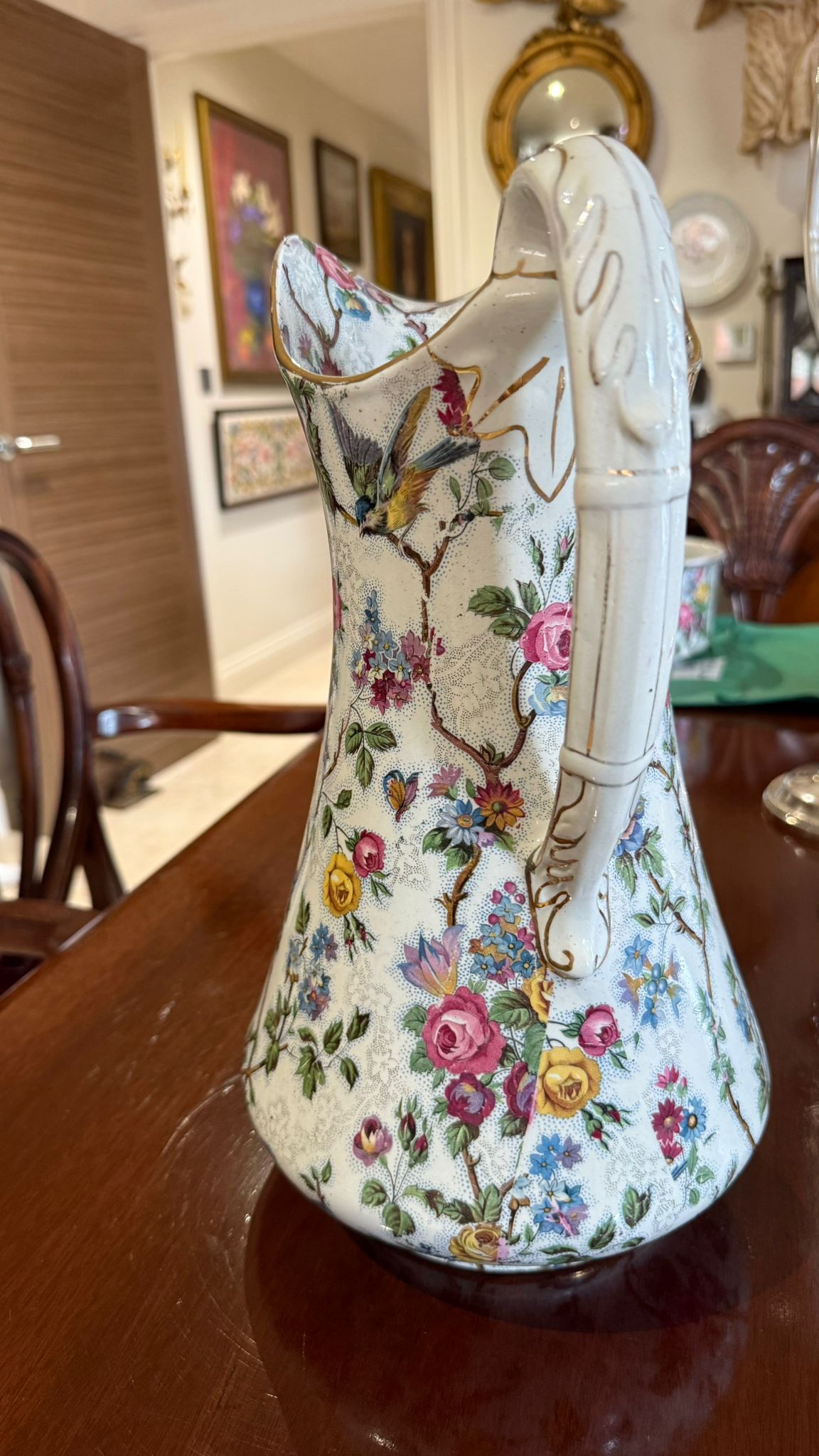 Porcelain Victorian washing jug