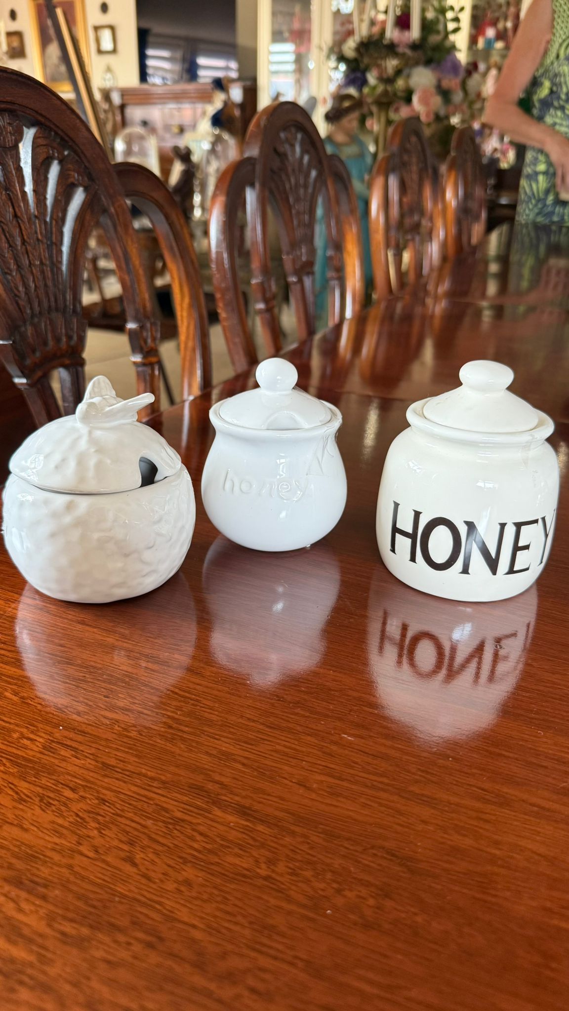 Selection of vintage honey pots. From £5.00 each