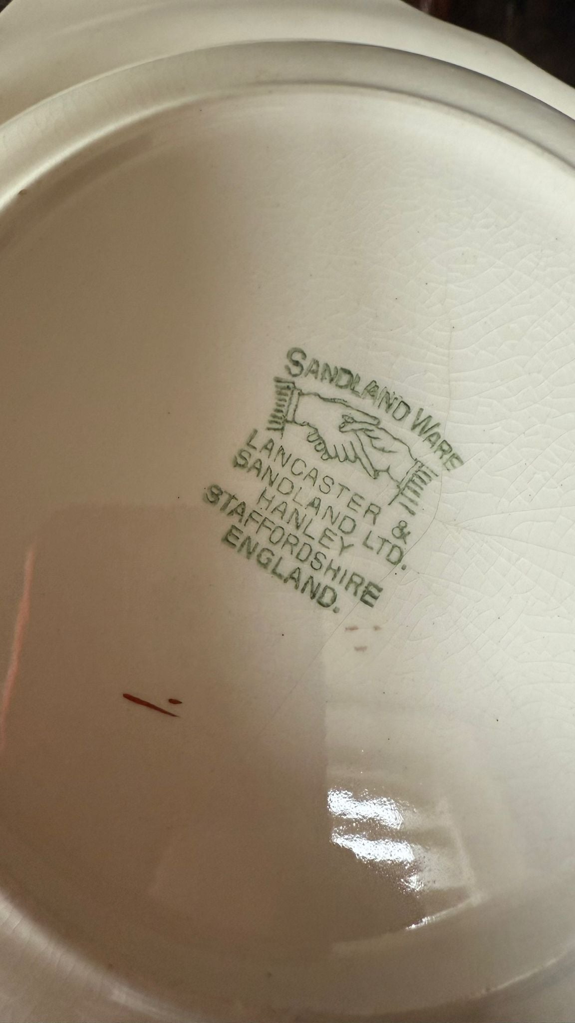 Beautiful dish Staffordshire factory