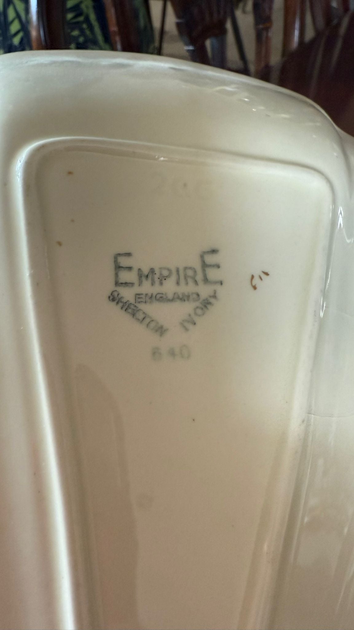 Empire China odeon style dish 1930’s