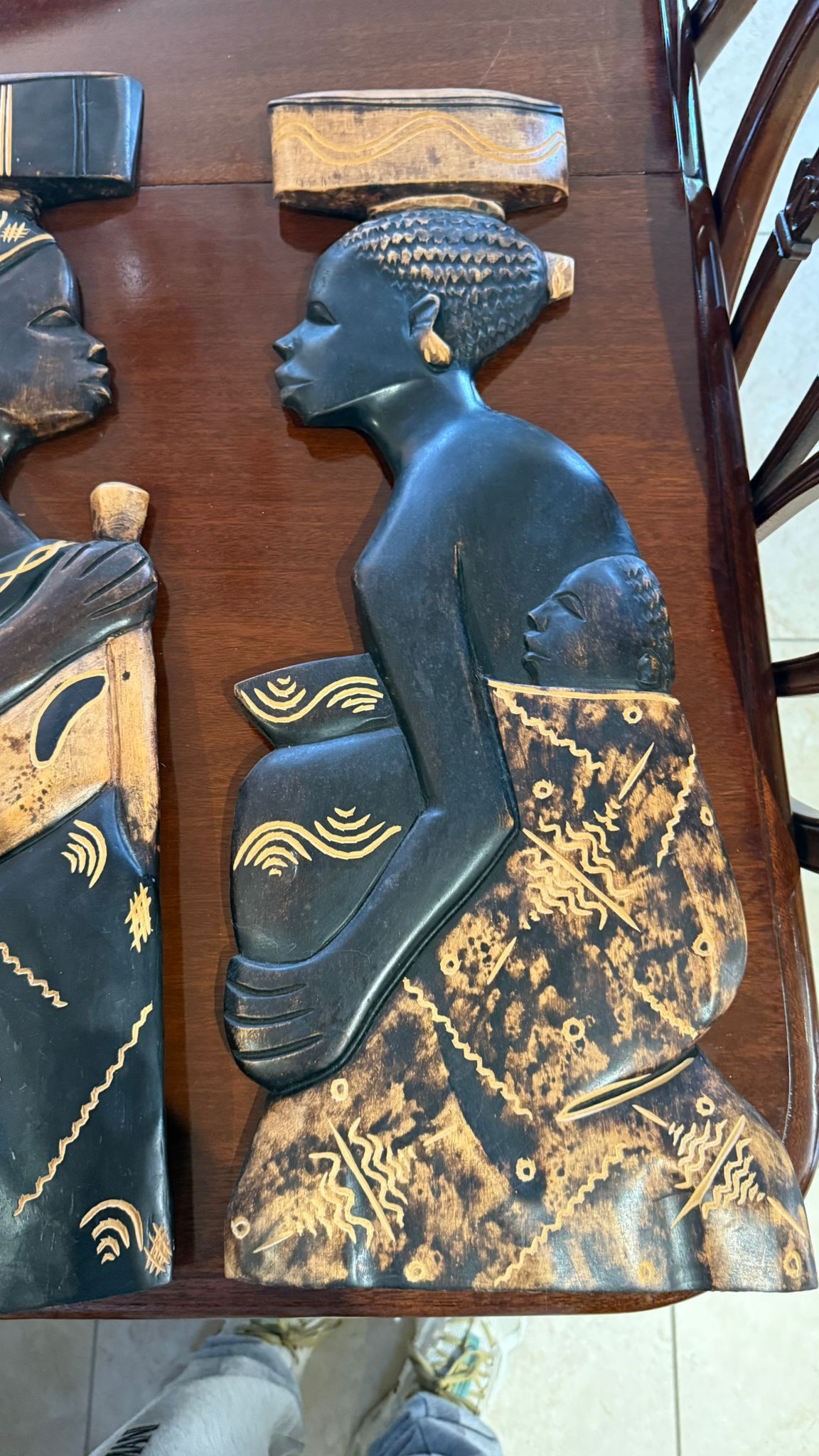Pair of African Carvings