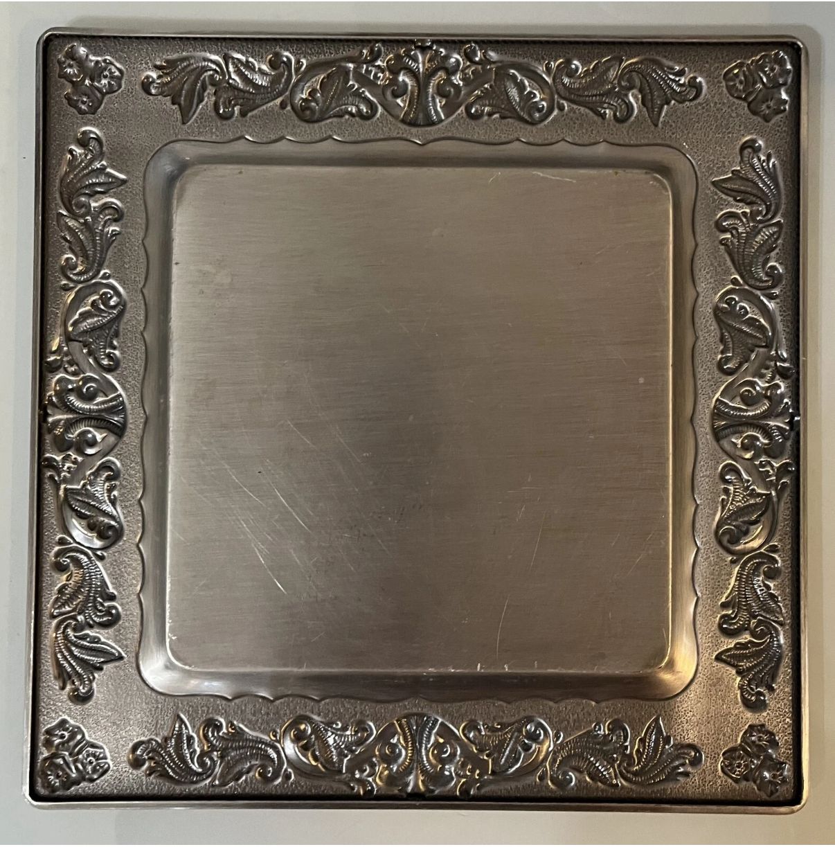 Nickel Matzoh plate