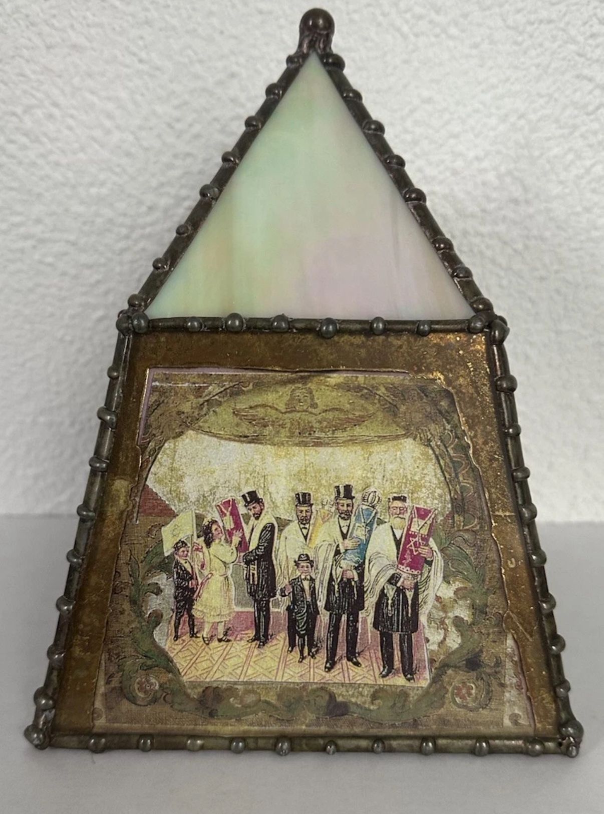 Antique Jewish Charity box