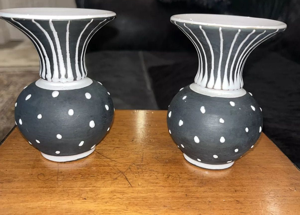 Pair of Norwegian vases 5” early 1950’s