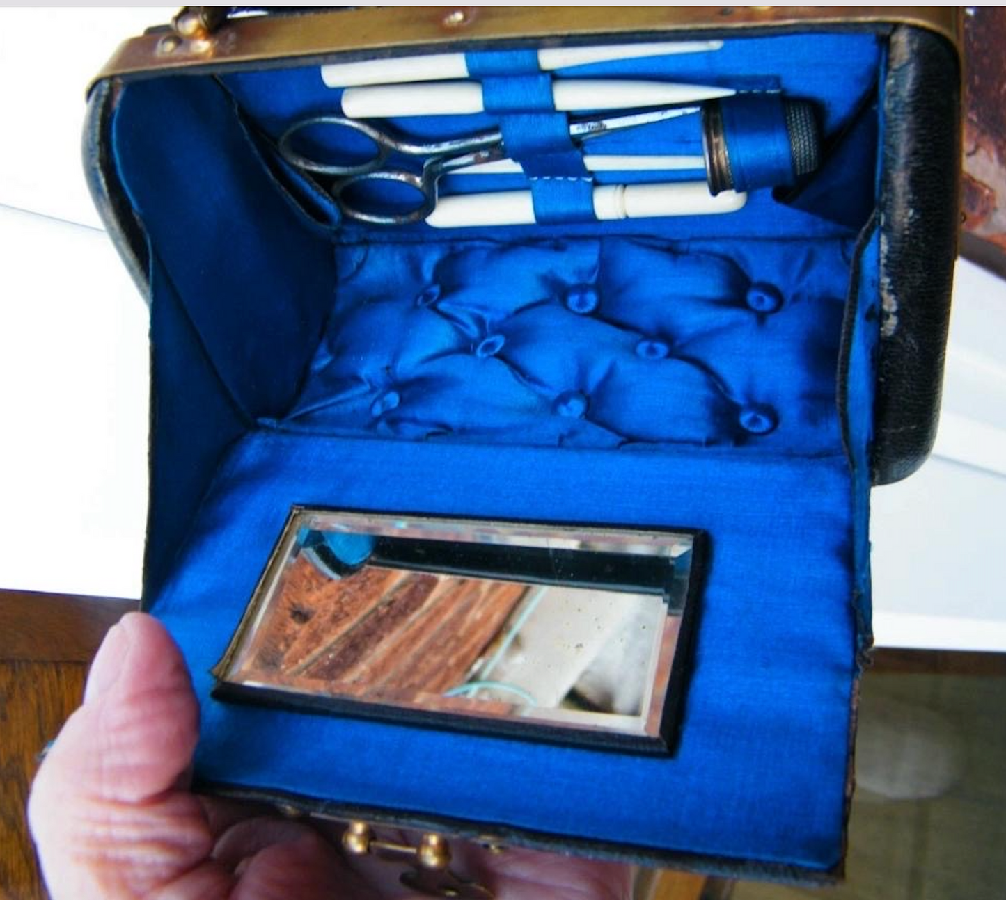 Miniature Antique French Etui
