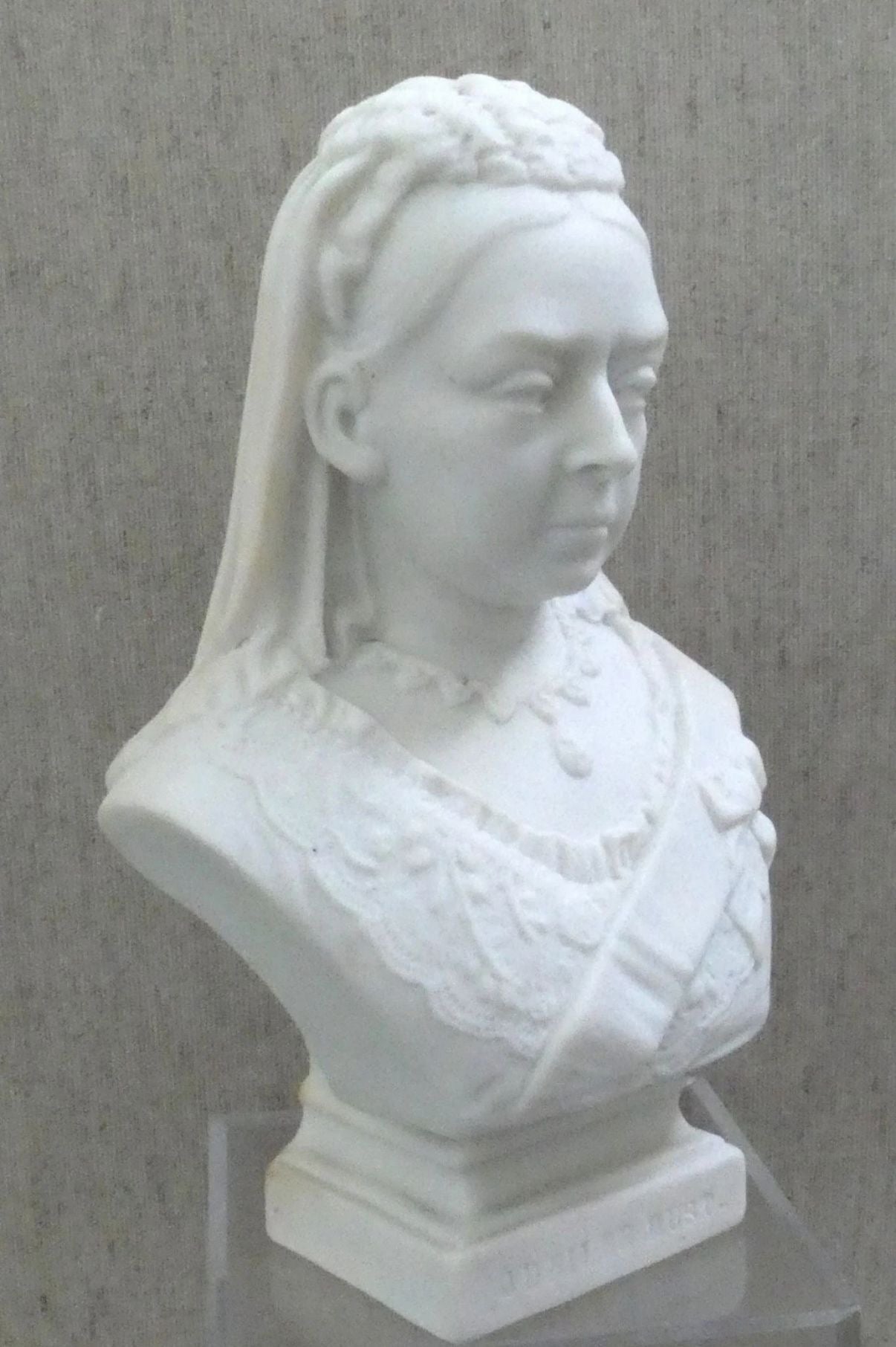 Parian bust of Queen Victoria