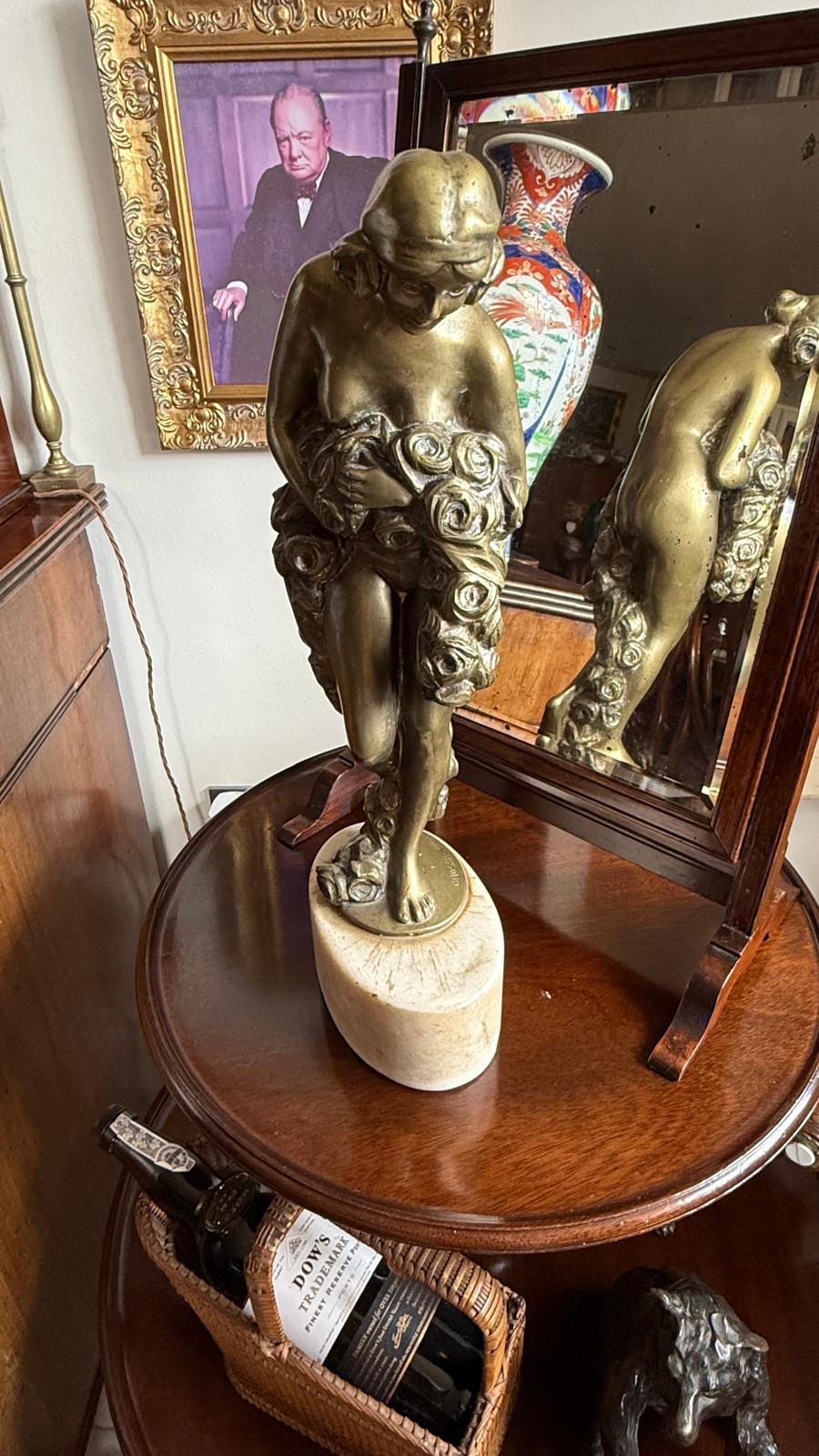 Bronze statue
