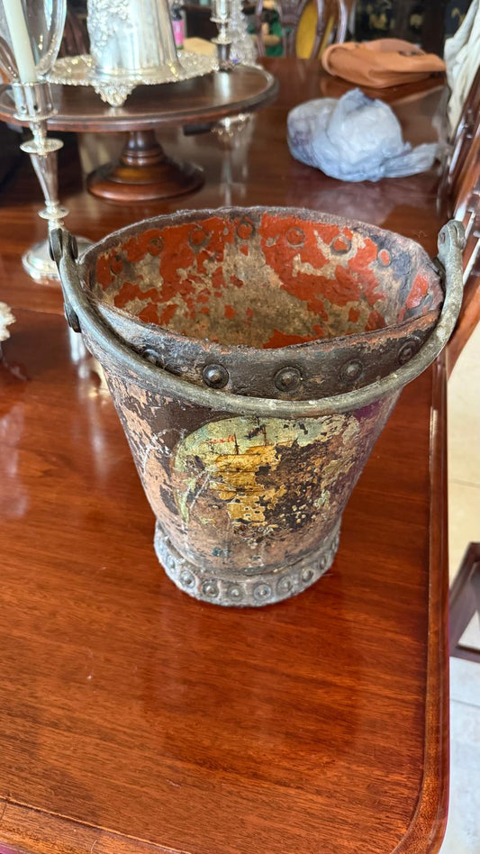 Leather Georgian Fire Bucket