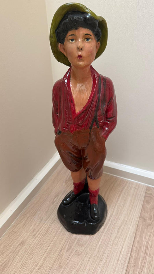 Chalkware figure