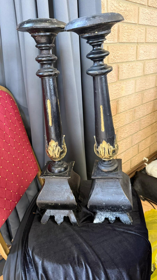 Regency style candlesticks