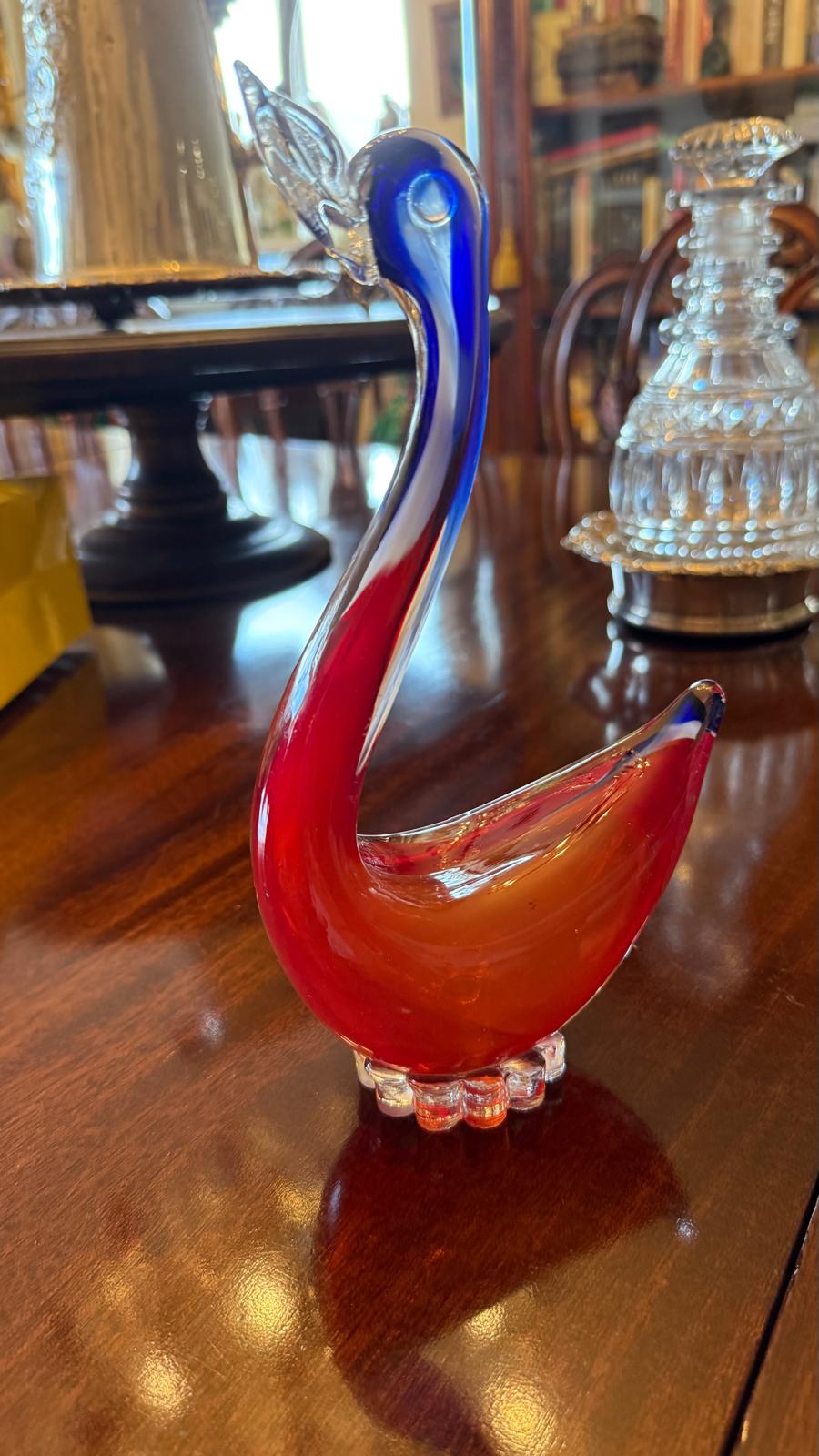 Murano Glass Swan