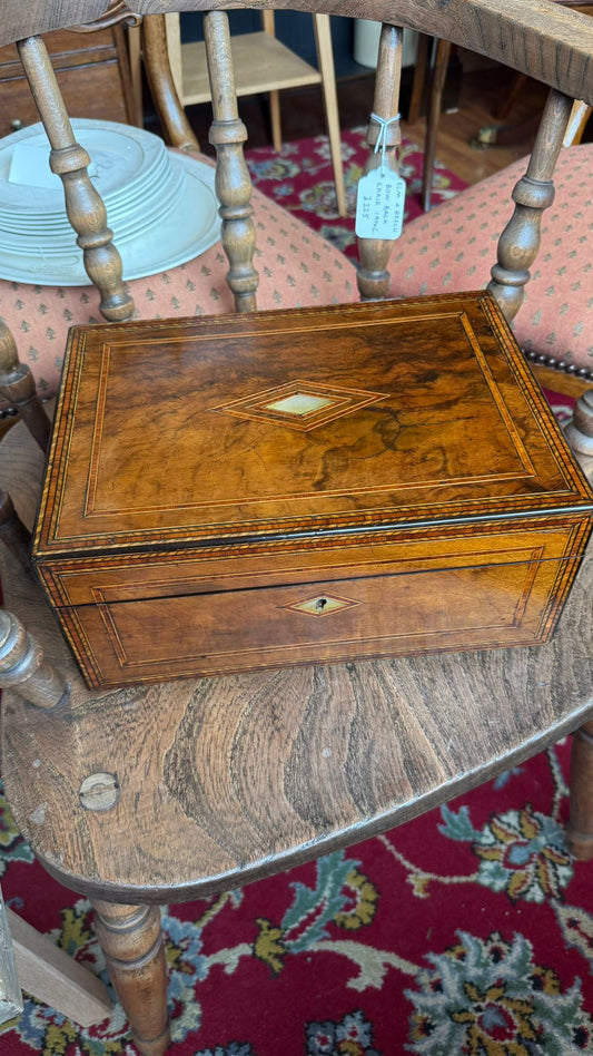 Mid Victorian Sewing Box