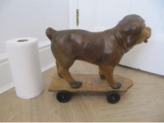 Toy Pull Along Dog