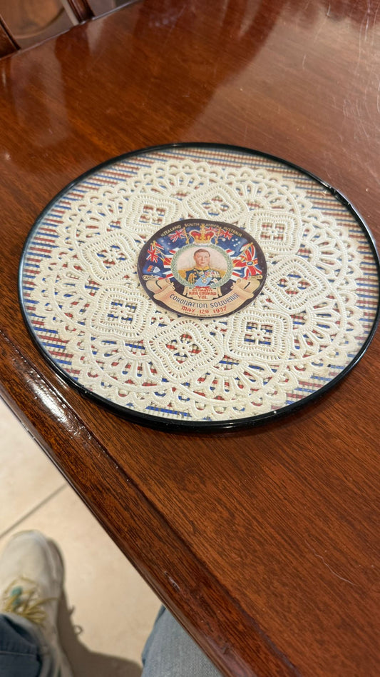 Large Coronation Souvenir Coaster