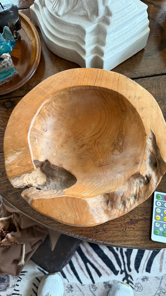 Turned Wood Bowl