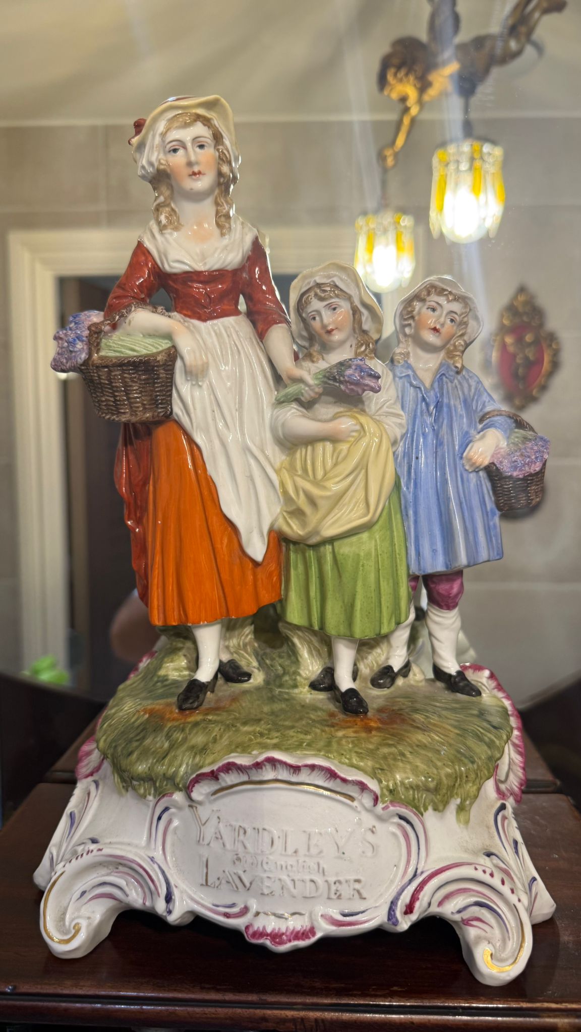 Dresden Porcelain Advertising Yardleys