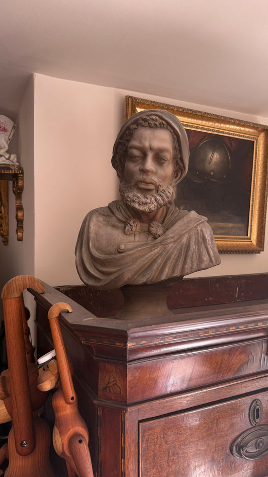 Antique Terracotta Bust