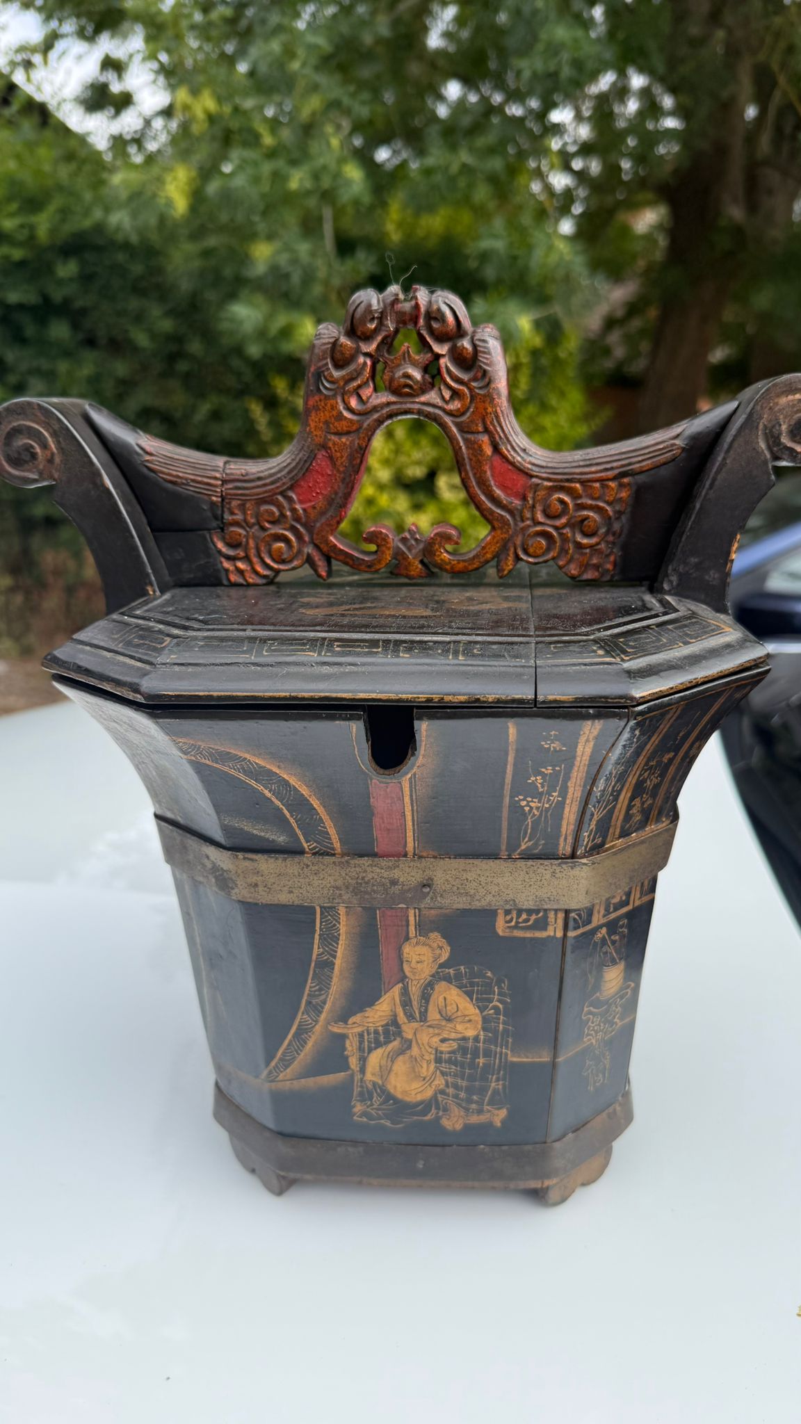 Chinese Lacquer Wedding Box