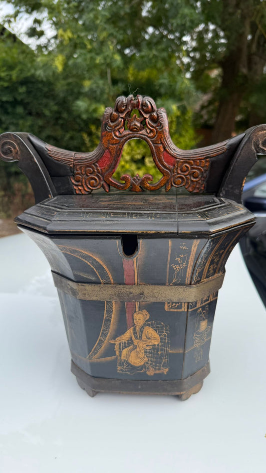 Chinese Lacquer Wedding Box