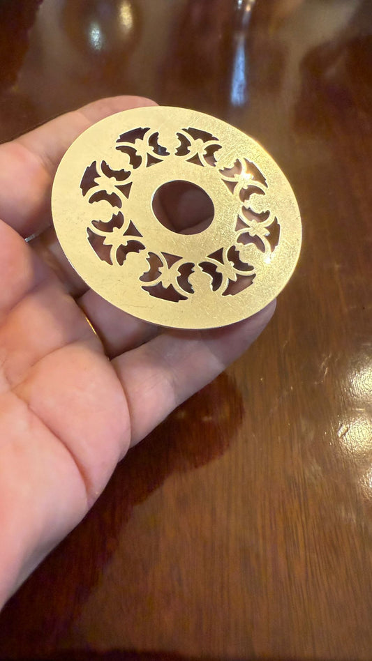 Small silver plated stand