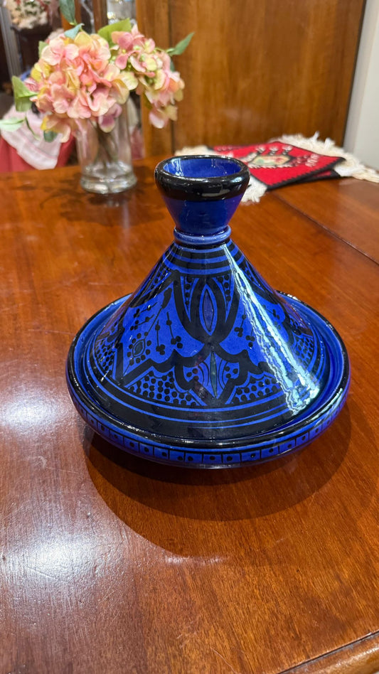 Mid Century terracotta Tagine pot