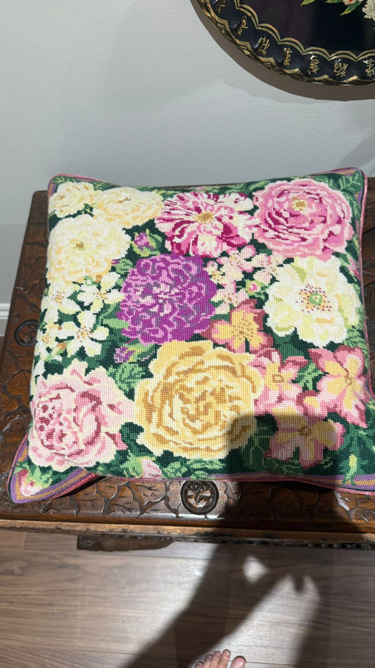 Vintage Tapestry Cushion