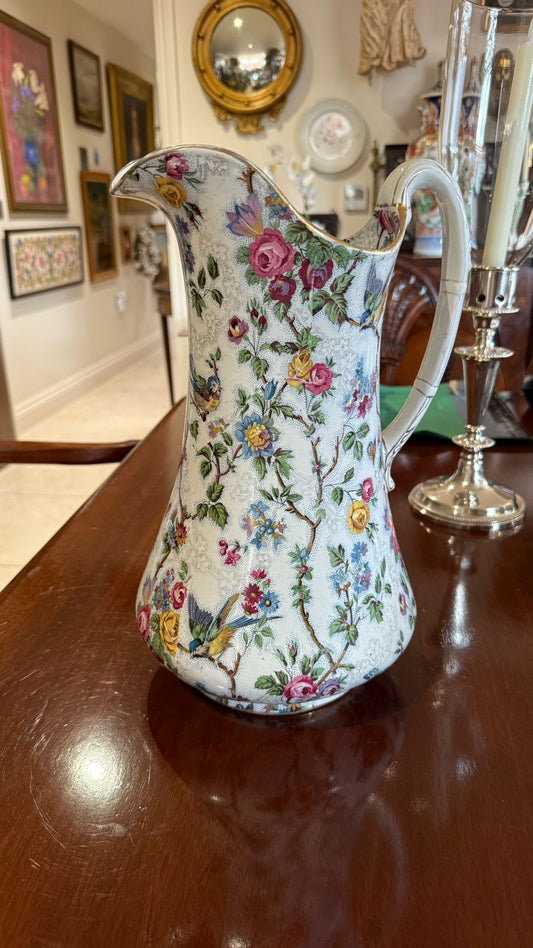 Porcelain Victorian washing jug