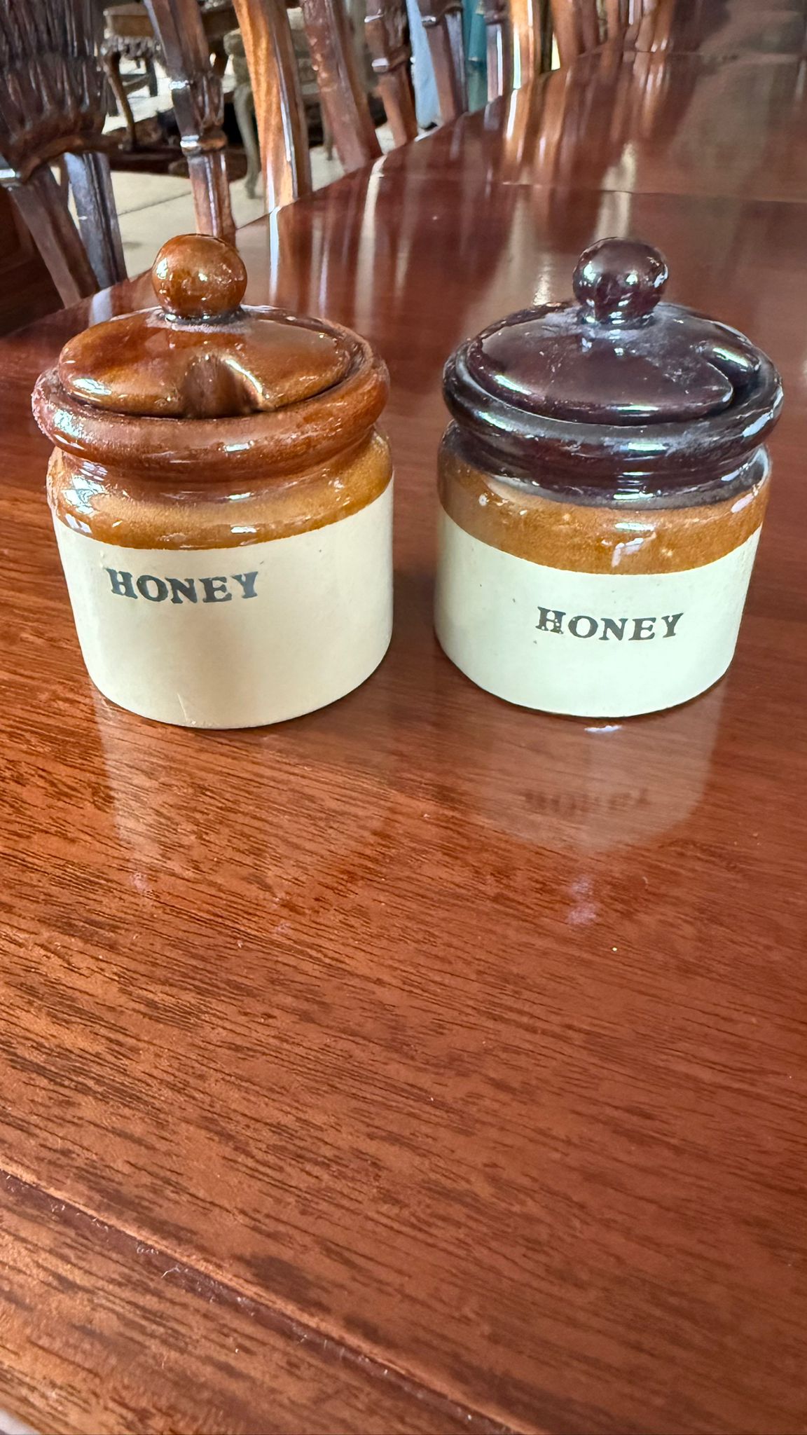 Selection of vintage honey pots. From £5.00 each