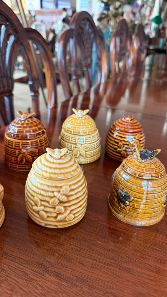 Selection of vintage honey pots. From £5.00 each